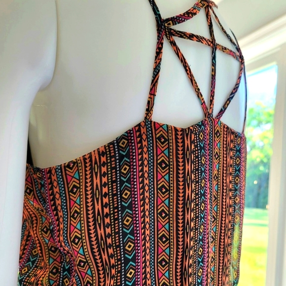 Tango Boho Strappy Maxi Dress Size 36 - Picture 4 of 10